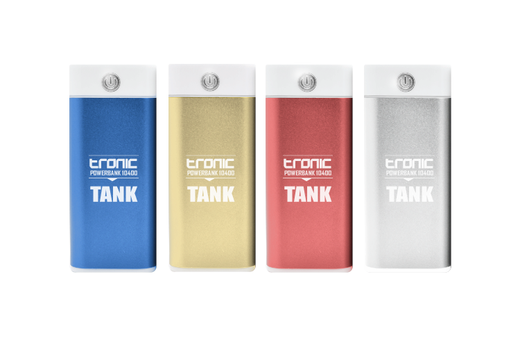 TRONIC TANK  10400mah Portable battery charger